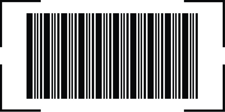 Realistic Barcode Vector Illustration Art
