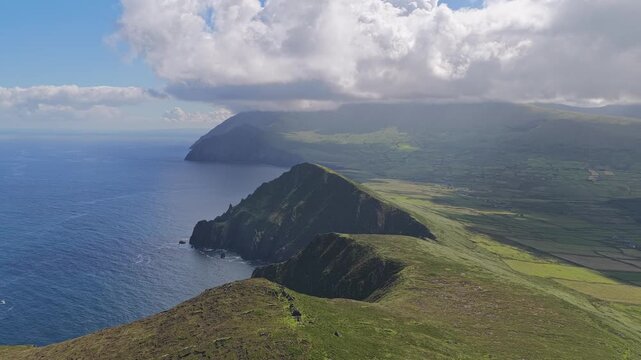 Atlantic Cliffs and Mountainous Headlands on the Dingle Peninsula
