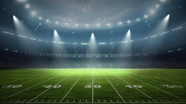 American football stadium	