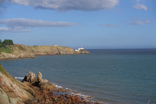 The Baily Lighthouse on Howth Head in County Dublin, Ireland