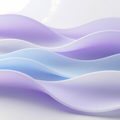 Obraz premium Pastel Translucent Waves