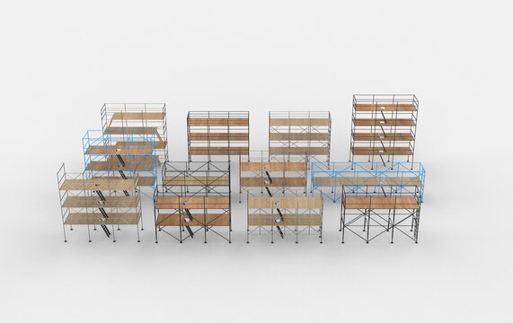 modular scaffolding set