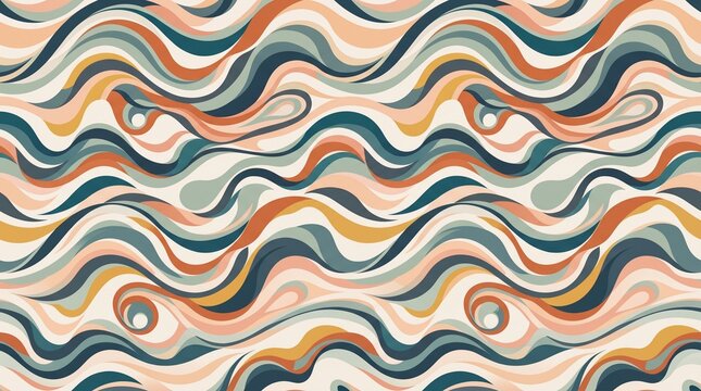 seamless wave pattern 
