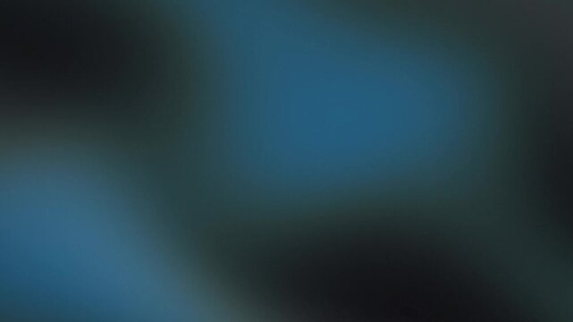 Smooth flowing indigo blue and onyx black gradient background, soft abstract liquid motion loop for social media and presentations, 60 seconds