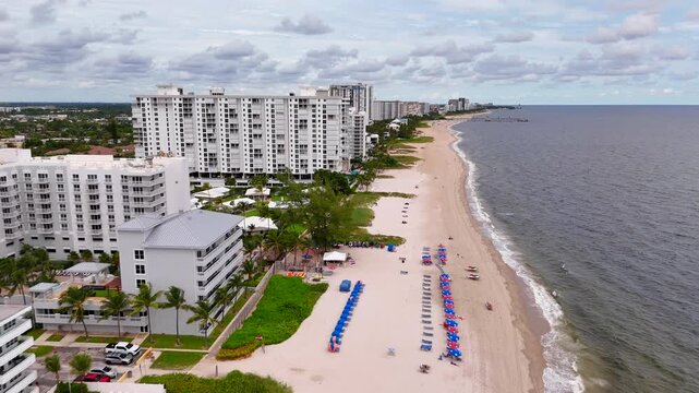 Pompano Beach Florida stock footage 2026