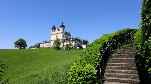 Maria Plain pilgrimage church, baroque church, Bergheim near Salzburg, Flachgau, Salzburger Land, Austria