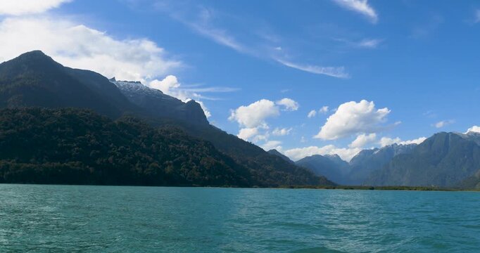 Mountains, fjords, lakes, Lago Todos los Santos, Puerto Varas, Los Lagos, Chile