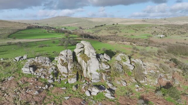 Vixen Tor, Dartmoor National Park, Yelverton, Devon, England, United Kingdom