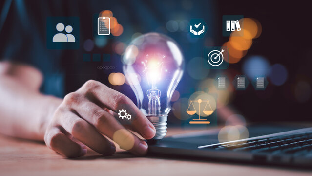 A compliance manager develops corporate governance strategies through regulatory compliance, risk management, policy management, ethical standards, accountability, internal controls, and innovation.