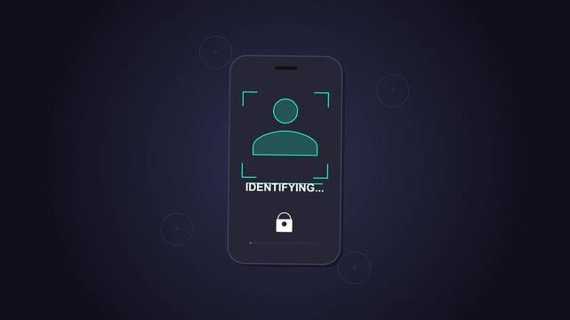 authentication verification code showing access granted on smartphone interface