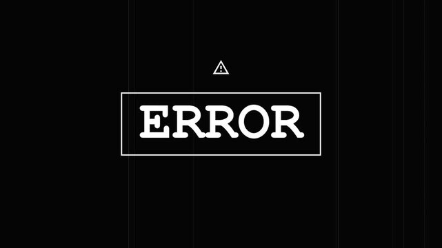 Error 404 glitch background featuring digital distortion and system failure