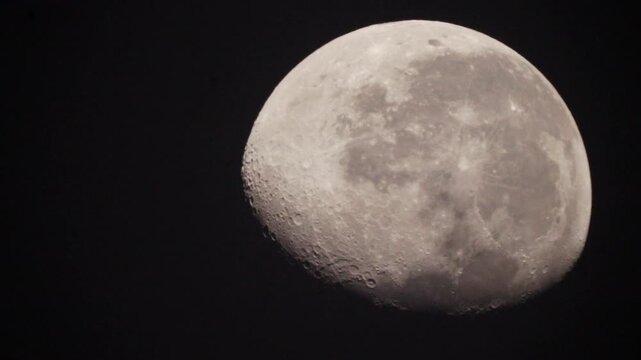 Waning Gibbous on 3 August 2026, Monday . The illuminated surface of the moon is 77% and getting smaller. The lunar cycle is 19 days old