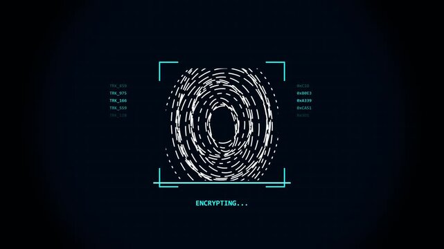 Fingerprint security scanner for biometric authentication and digital identity