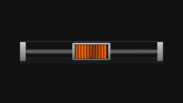 Precision Linear Voice Coil Actuator Stage Mechatronics Motion Graphic