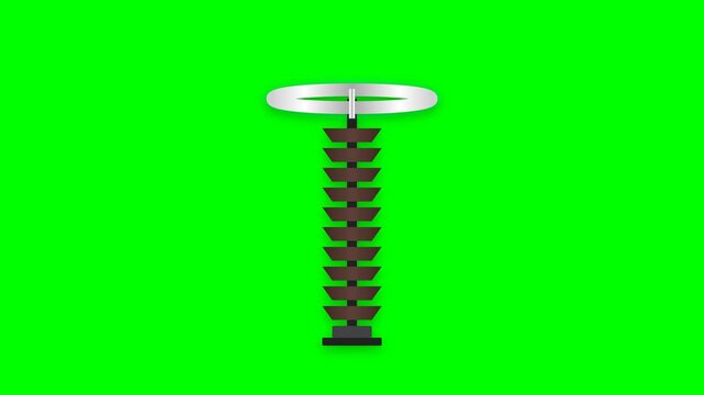 Ultra-High-Voltage Surge Arrester with Polished Aluminum Grading Ring and Glazed Brown Porcelain Insulators