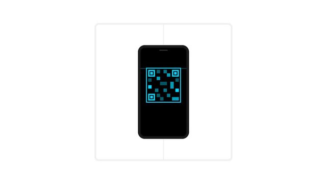 Automated Contactless Parcel Locker Pickup via Smartphone QR Code with Scanning Waves