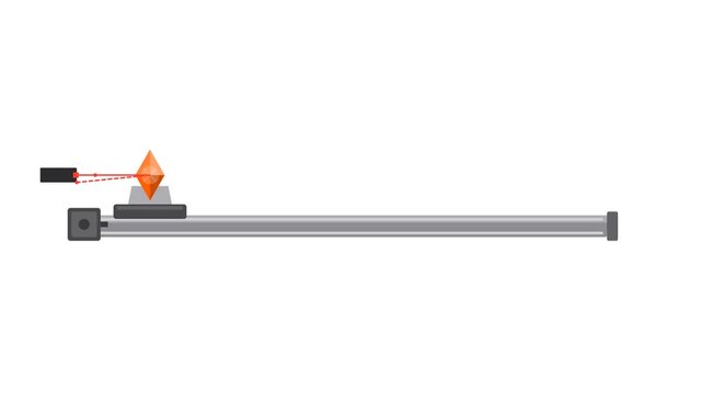 Motorized Optical Delay Line Translation Stage with Corner-Cube Retroreflector