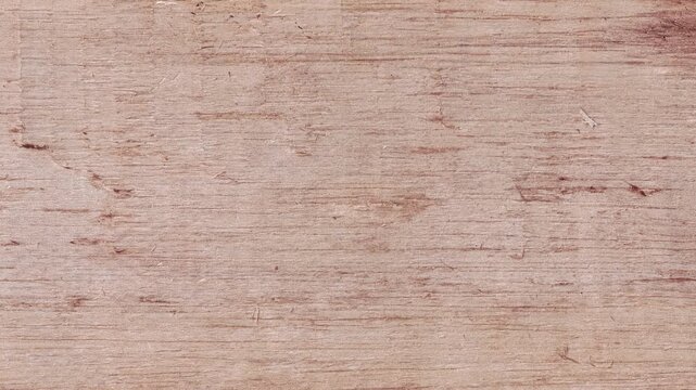Stop motion animation of plywood texture and wood grain background