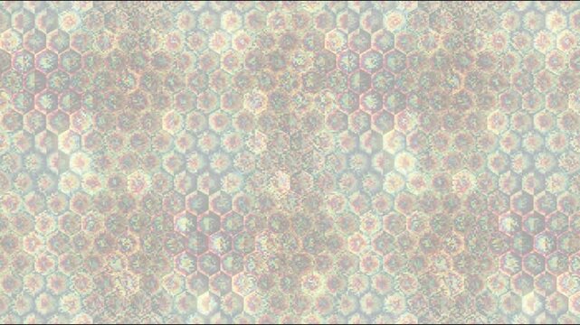 Soft golden bokeh texture with subtle diamond pattern drifting gently in warm ambient light