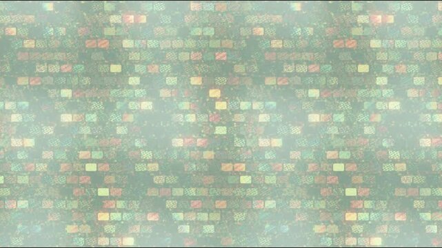 Subtle shimmering particles in soft light with gentle parallax motion for abstract backgrounds and branding