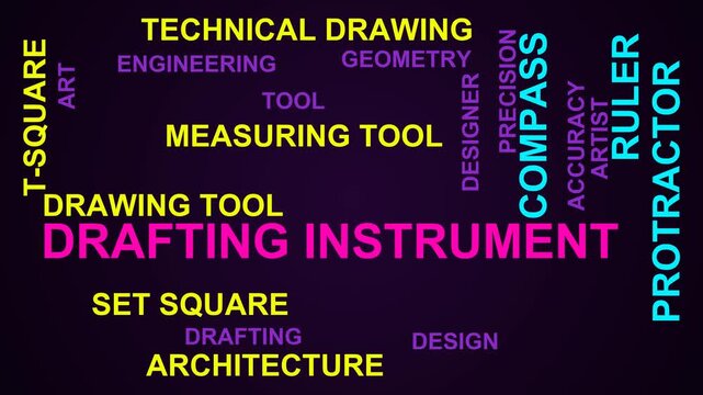 Drafting Instrument Word Cloud