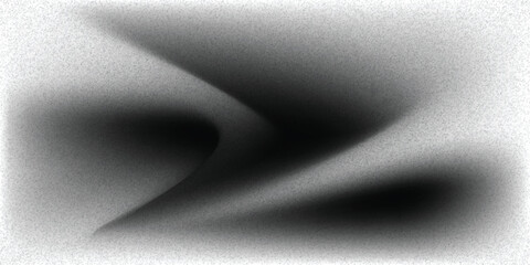Black dark gray silver white wave abstract background for design. Light wave, wavy line. Ombre gradient. Noise rough grungy grain brushed metal metallic effect.eps10 © Sahrul