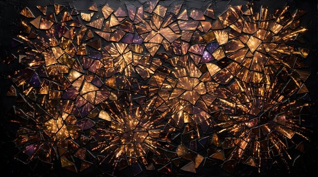 Intricate mosaic of diverse historical photographs creating a textured and compelling visual tapestry