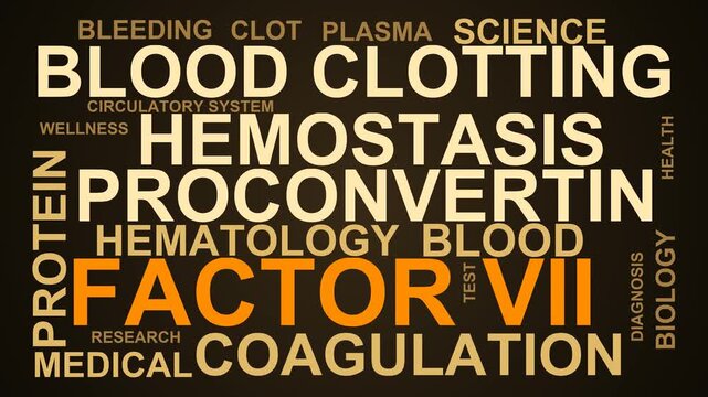 Factor Vii Word Cloud