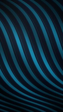 Cyan ribbon curves sweeping seamlessly motion background loop