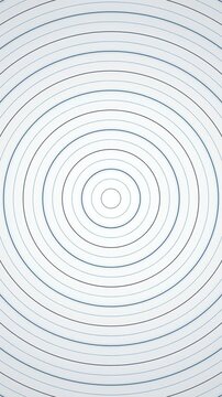 Concentric circle ripple 3D wave seamless loop motion background