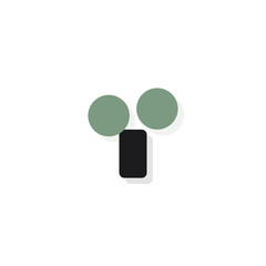 Fototapeta premium Seedling growing in a small pot
