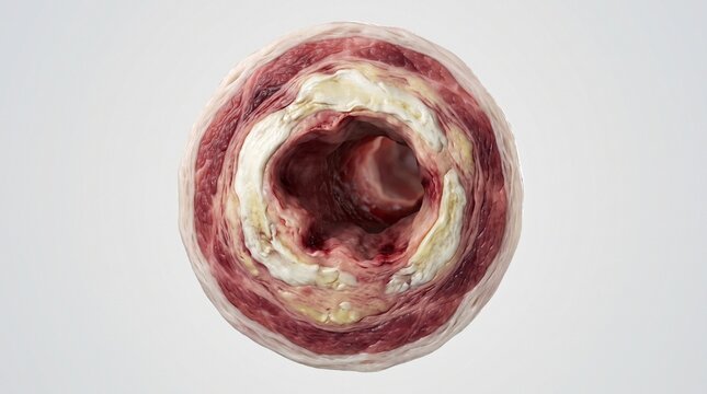 Severe Coronary Artery Calcification and Atherosclerotic Plaque