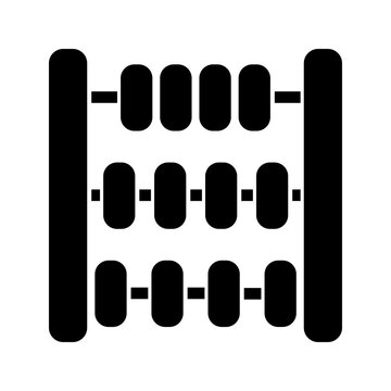Abacus icon design template