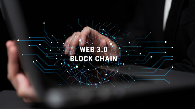 Web 3.0 and Blockchain technology as the foundation for a decentralized web. A concept of a distributed ledger system for the future internet. Motif