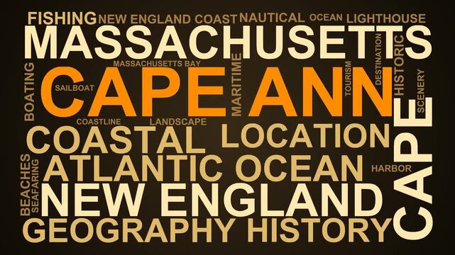 Cape Ann Word Cloud