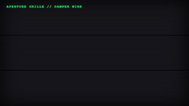 Dark CRT monitor scanlines texture background with horizontal lines