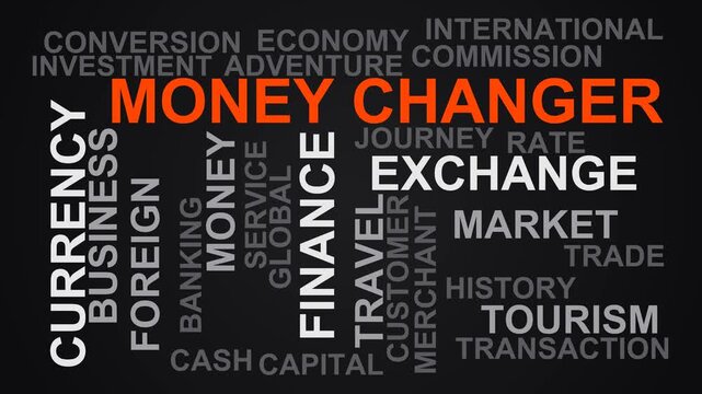 Money Changer Word Cloud