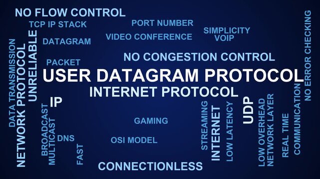 User Datagram Protocol Word Cloud