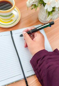 Writing In A Journal
