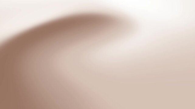 White and mocha brown soft abstract flowing gradient background