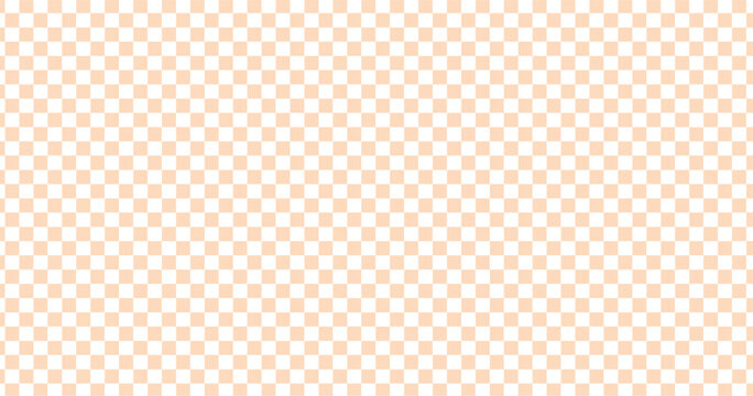 Seamless geometric pattern with soft peach and white lines forming a delicate repeating diamond grid texture