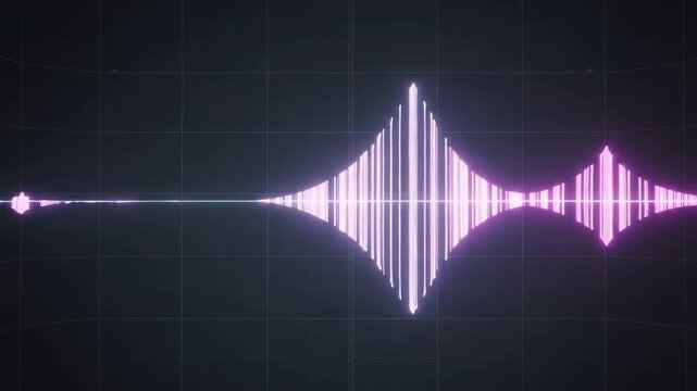 Sine Wave Graph Flow Seamless Loop