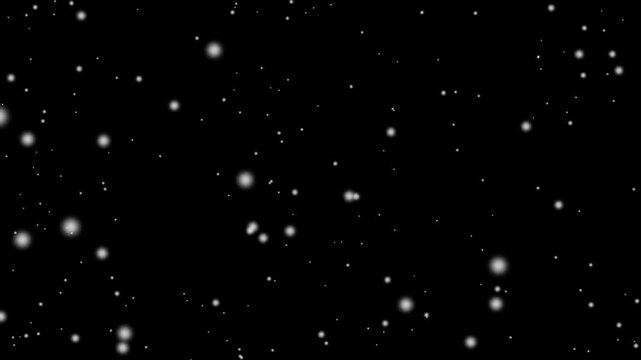 雪の降るエフェクト