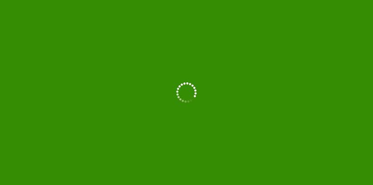 Loading - circle Modern loading animation. Circular loading indicator , loading and buffering icon animation-looped . 4k video.