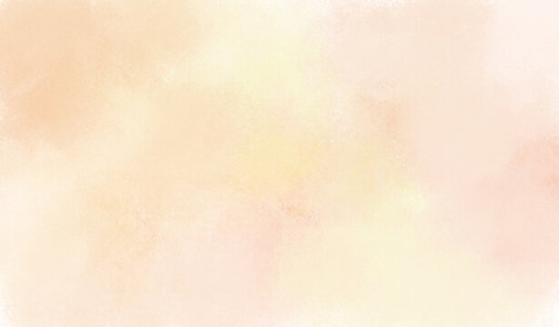 Soft pastel texture background with pale peach, cream, and pink watercolor washes creating gentle abstract surface for elegant design use