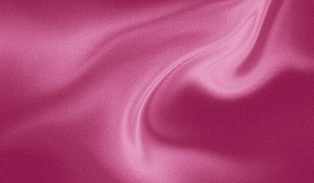 Pink silk fabric texture with flowing folds and soft highlights creating elegant abstract background for textile design and luxury styling