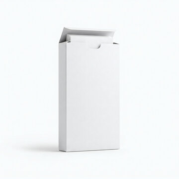 Blank Laundry Detergent Sheet Box Mockup