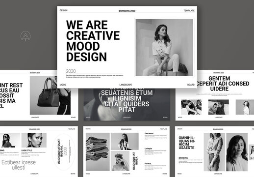 We Are Creative Mood Board Presentation