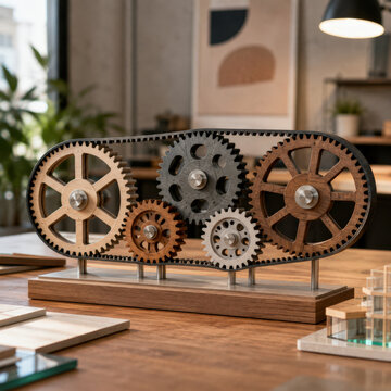 Synchronized Gears Architectural Model for Coordinated Systems
