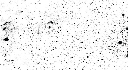 Obraz premium Distressed white grainy halftone texture dust overlay textured grain noise particles black and white seamless pattern effects and rusted black background vector illustration. 